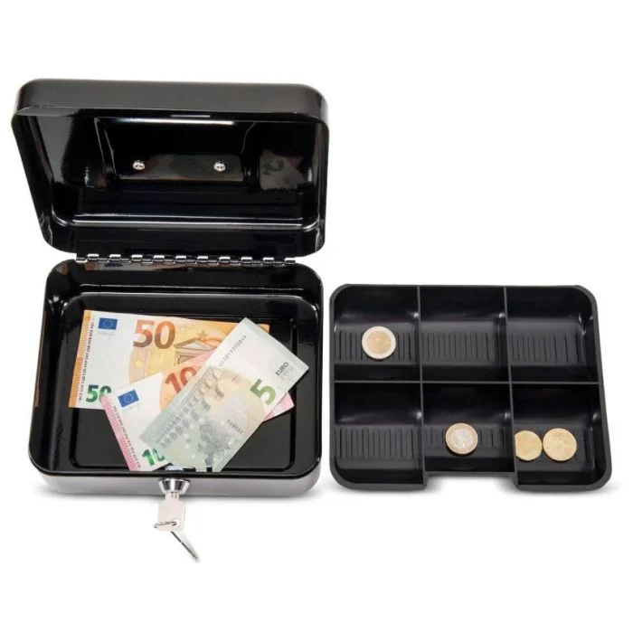 Caissette à Monnaie - 200 x 170 x 90 mm - Noir MAUL