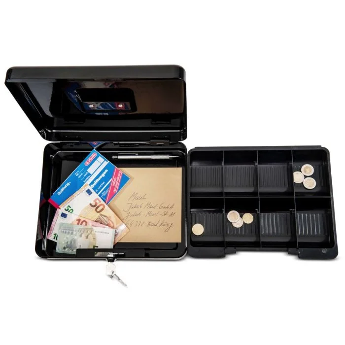 Caissette à monnaie - Noir - 300 x 245 x 90 mm MAUL