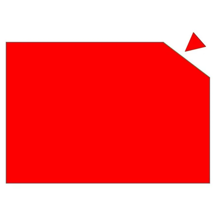 Feuille magnétique inscriptible - Rouge - 200 x 295 mm FRANKEN
