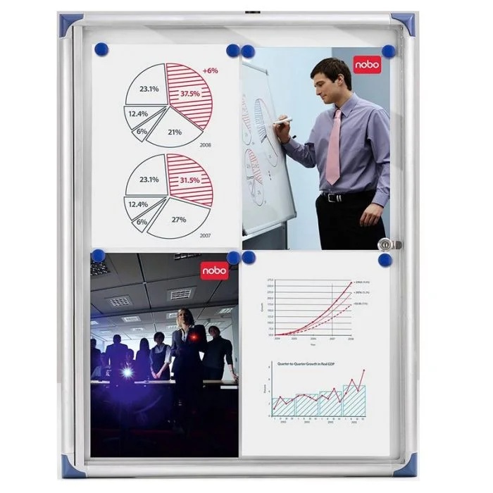 Vitrine d'Intérieur PACIFIC extra plate - 510 x 370 mm NOBO