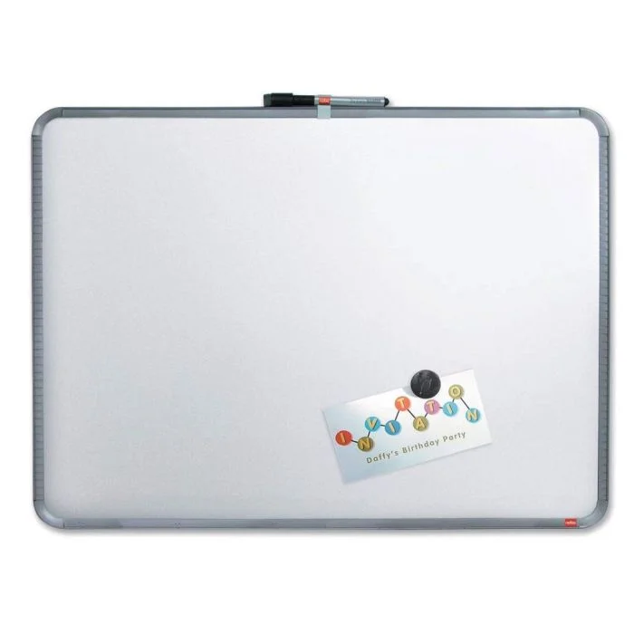 Tableau magnétique - 580 x 430 mm - Argent NOBO Slim Linie