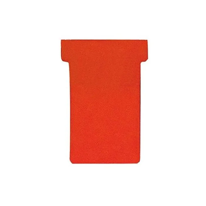 Fiches T - Indice 2 - Rouge FRANKEN Lot de 100