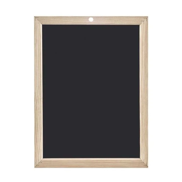 Ardoise Noire cadre en bois - 300 x 450 mm WONDAY