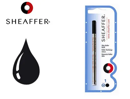 Recharge sheaffer roller slim rsrt largeur moyenne coloris noir