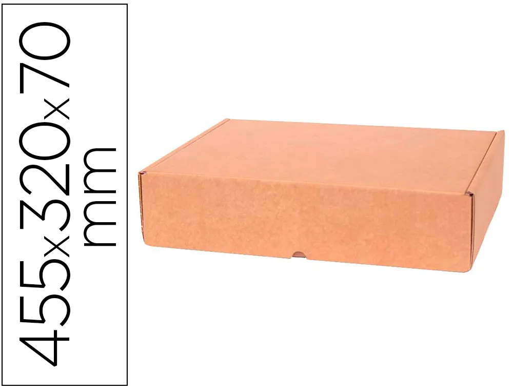 Etui expedition colompac kraft ajustable A3 455x320x70mm