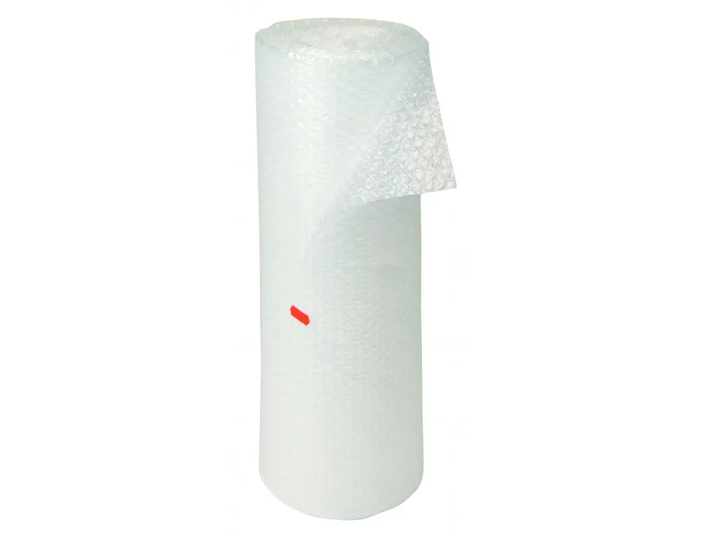 Rouleau de film a bulles jovipac eco+ bulle diam 10mm polyethylene 1m x100m resistant absorbe les coups