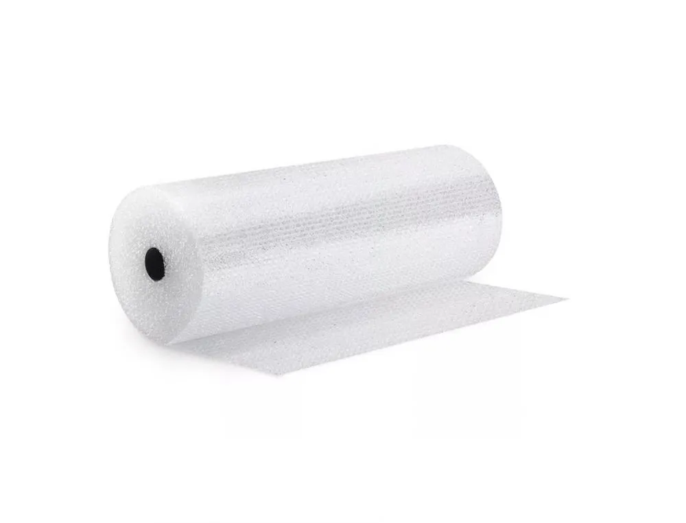 Sac de 2 rouleaux de film a bulles jovipac eco+ diam 10mm polyethylene 500mmxx100m 50% recyclé resistant absorbe