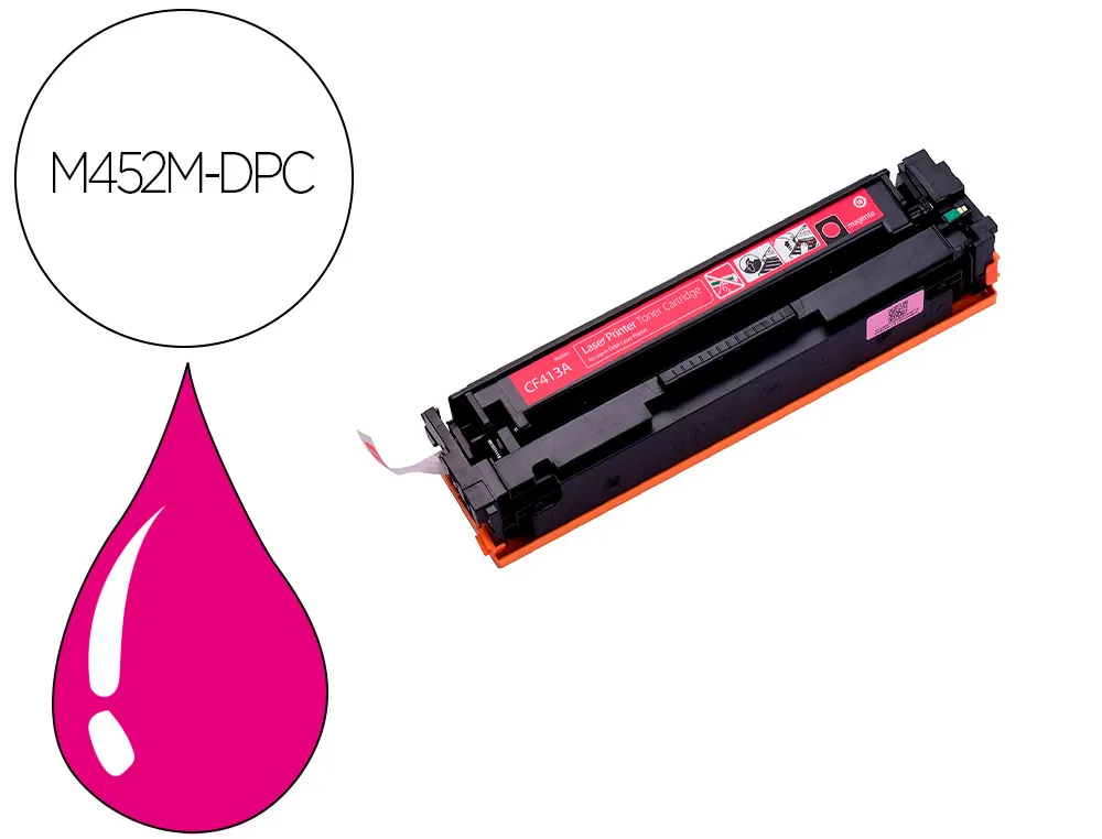 Cartouche d'encre HP color laserjet pro m452 magenta