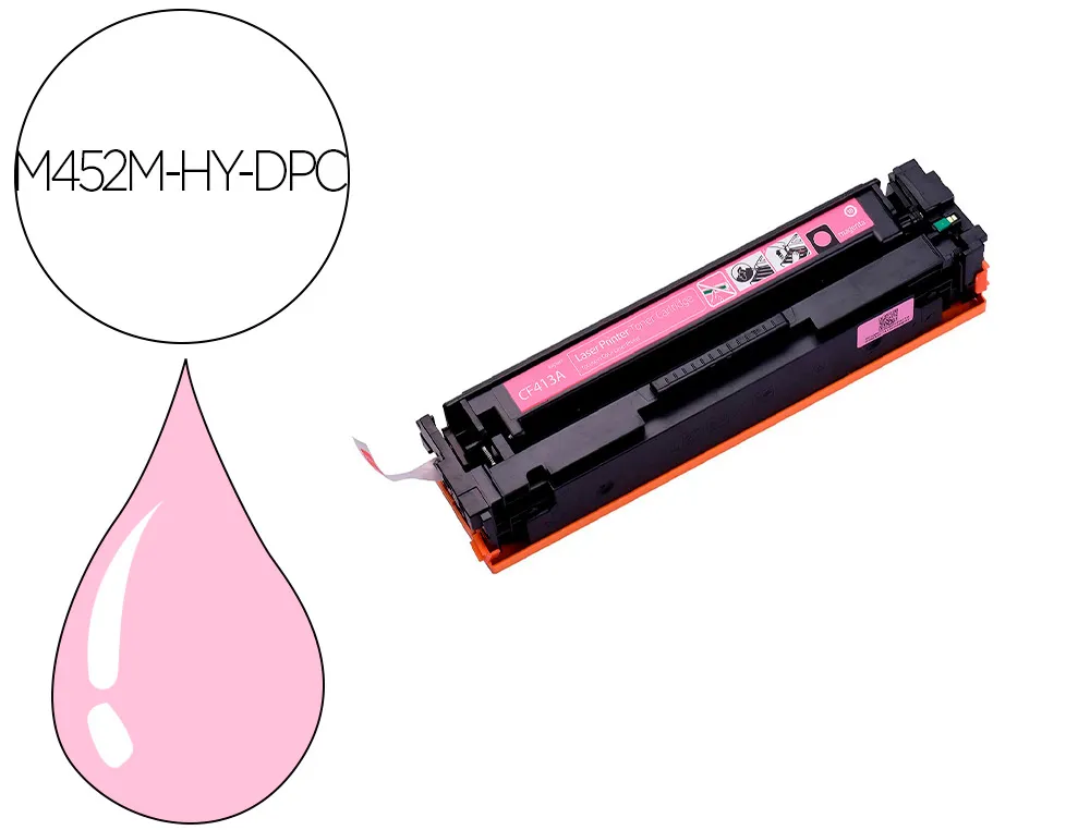 Cartouche d'encre HP color laserjet pro m452 magenta haute capacité