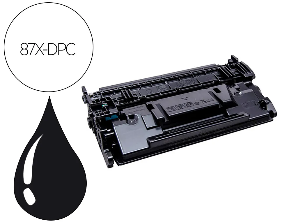 Cartouche d'encre HP color laserjet pro m506/m527 haute capacité