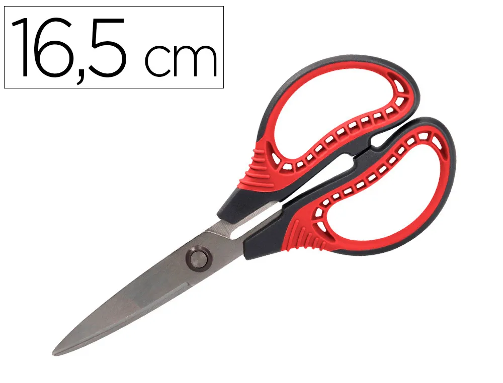 Ciseaux liderpapel lame en titane incurvee 16,5 cm facilite de coupe et durabilite housse incluse