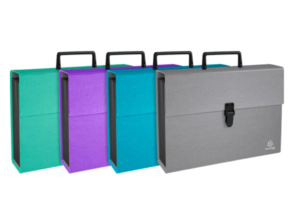 Trieur exacompta familial teksto 18 compartiments a4 assortiment