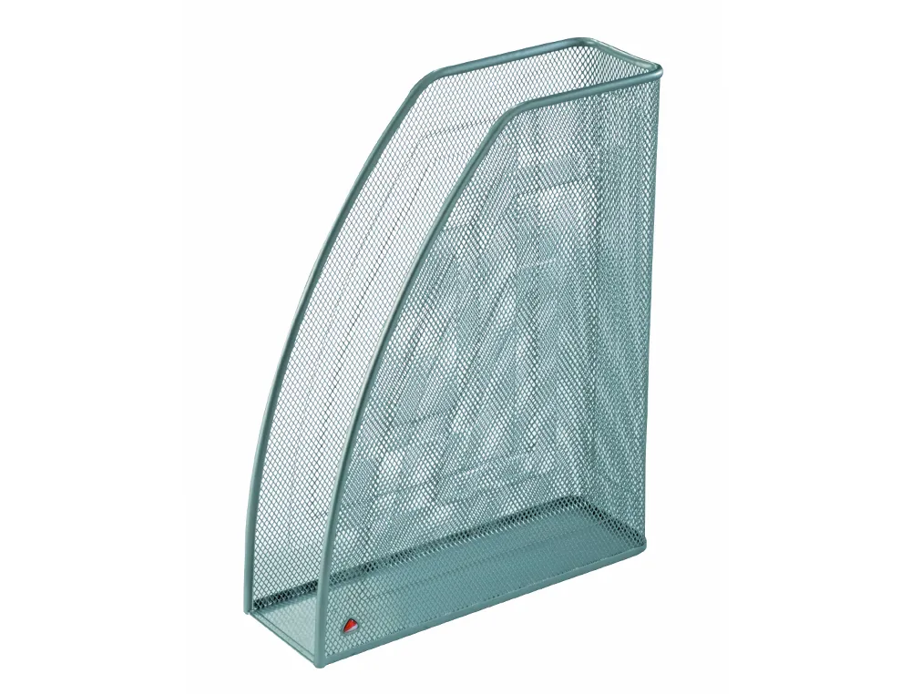 Porte-revues alba metal mesh coloris gris