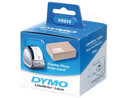 Rouleau étiquettes dymo label writer LW 101x54mm 220 étiquettes support papier