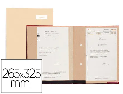 Parapheur extendos clip's 20 compartiments carton écologique dos extensible recyclable 265x325mm
