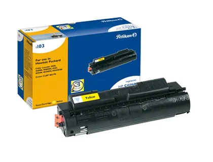 Toner laser pelikan compatible imprimantes hp c4194a jaune