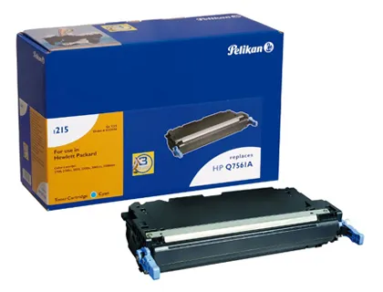 Toner laser pelikan compatible imprimantes hp q7561a cyan