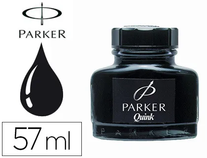 Encre parker noire flacon 57ml