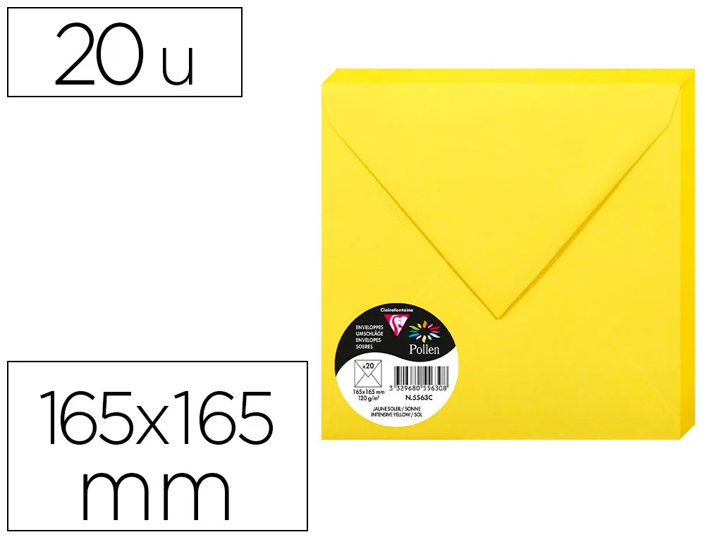 Pollen enveloppe 165x165 p/20