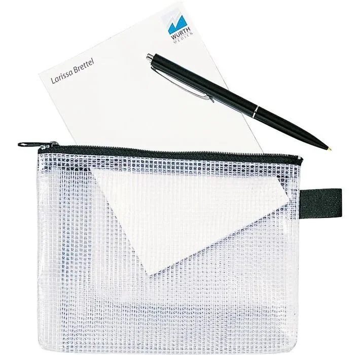 Sac à fermeture éclair - 105 x 148 mm - Noir REXEL