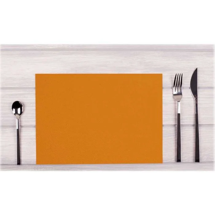 Lot de 100 Sets de Table non tissés - Orange PRONAPPE