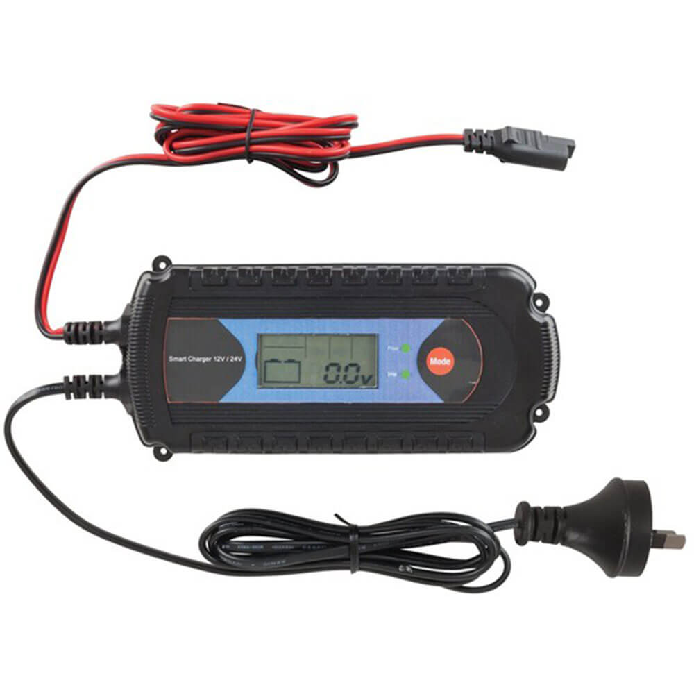 12V 7.2A / 24V 3.6A 9 Chargeur de batterie d'état