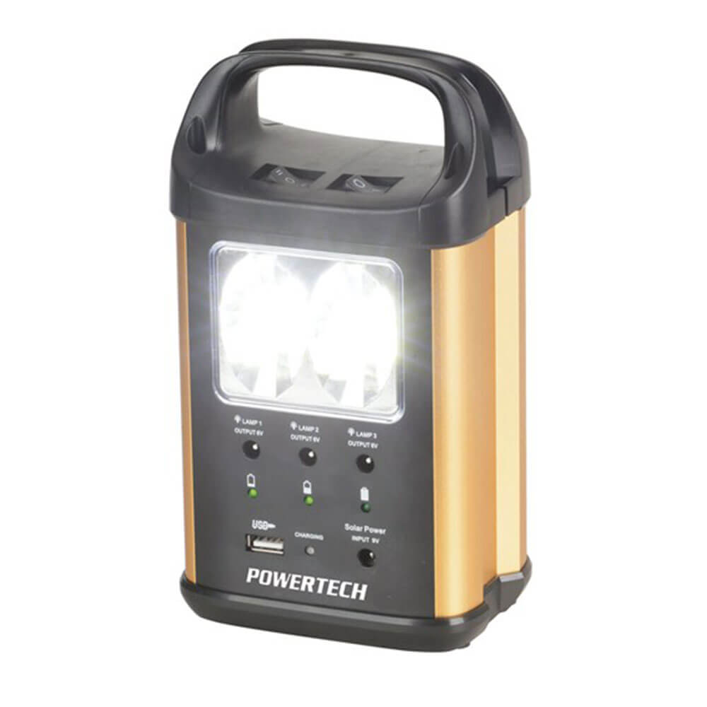 Kit d'éclairage LED de recharge solaire