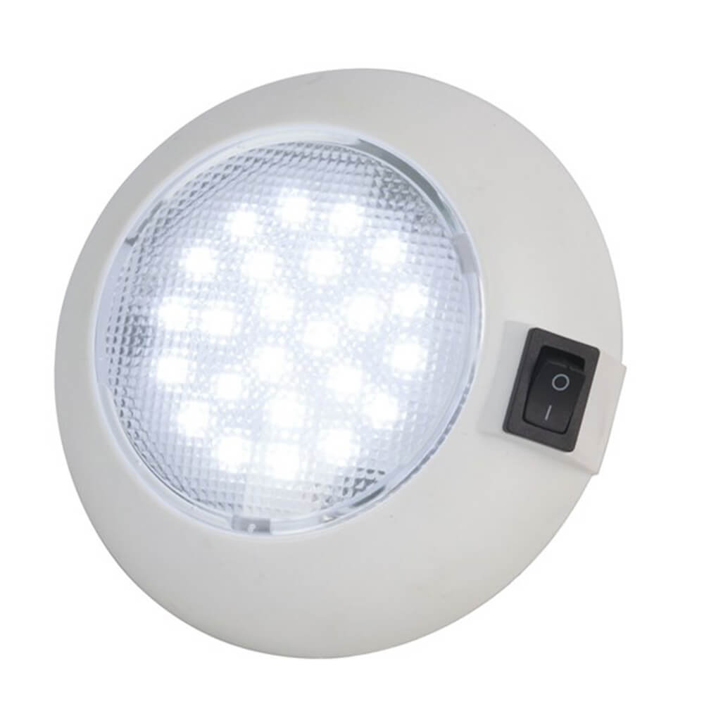 Lumière et commutateur LED de type dôme (115 mm)