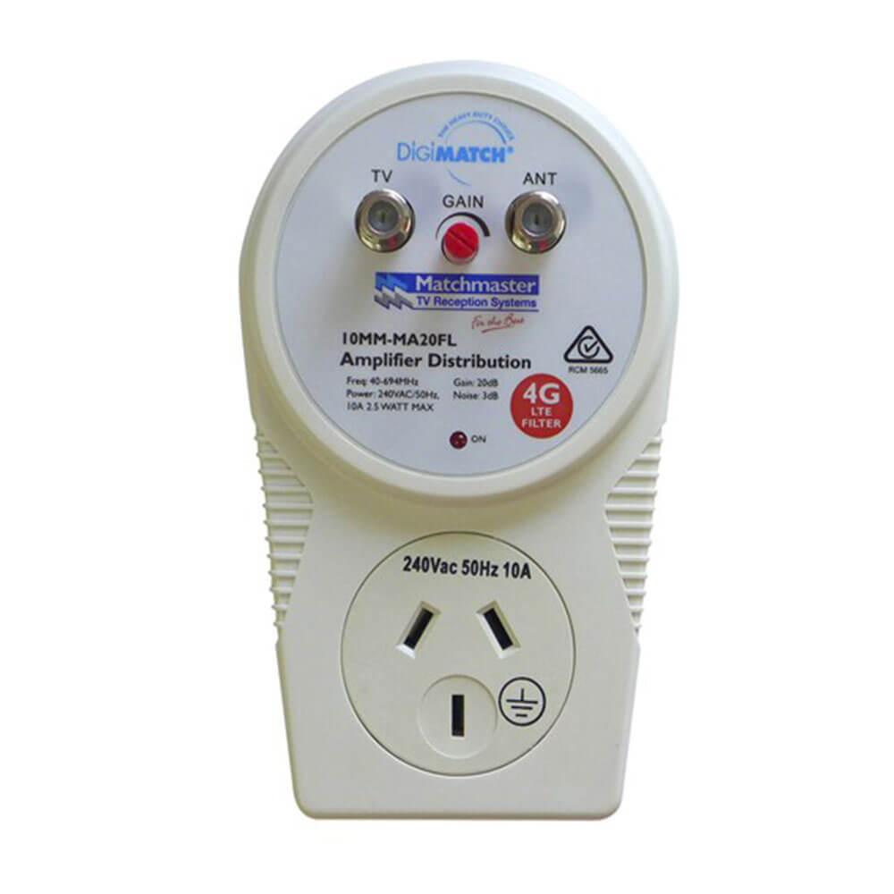 Filtre 4G LTE 20 dB Boost TV Signal Amplificateur