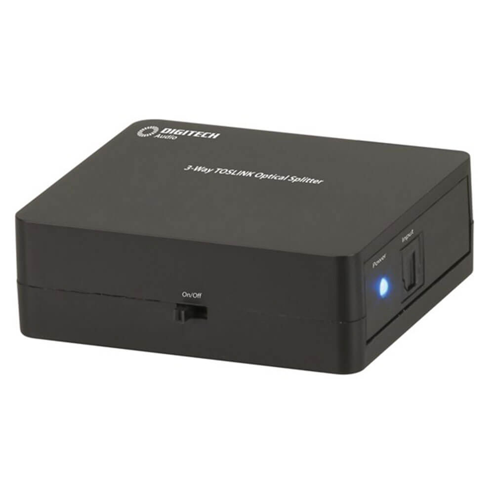 Digitech TOSLINK SPIRTTEUR AUDIO OPTIQUE numérique à 3 voies