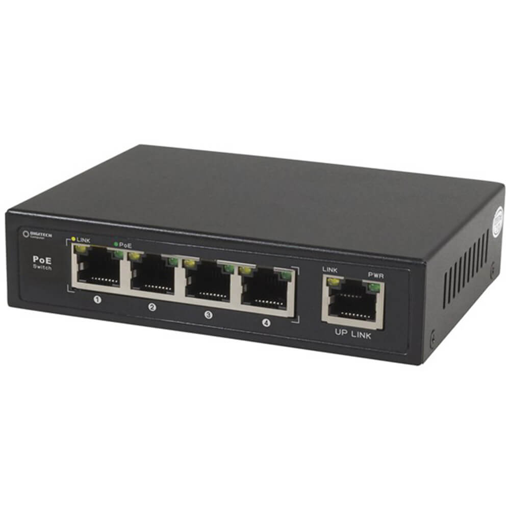 Interrupteur Hub Network à 5 ports avec PSU (10/100)