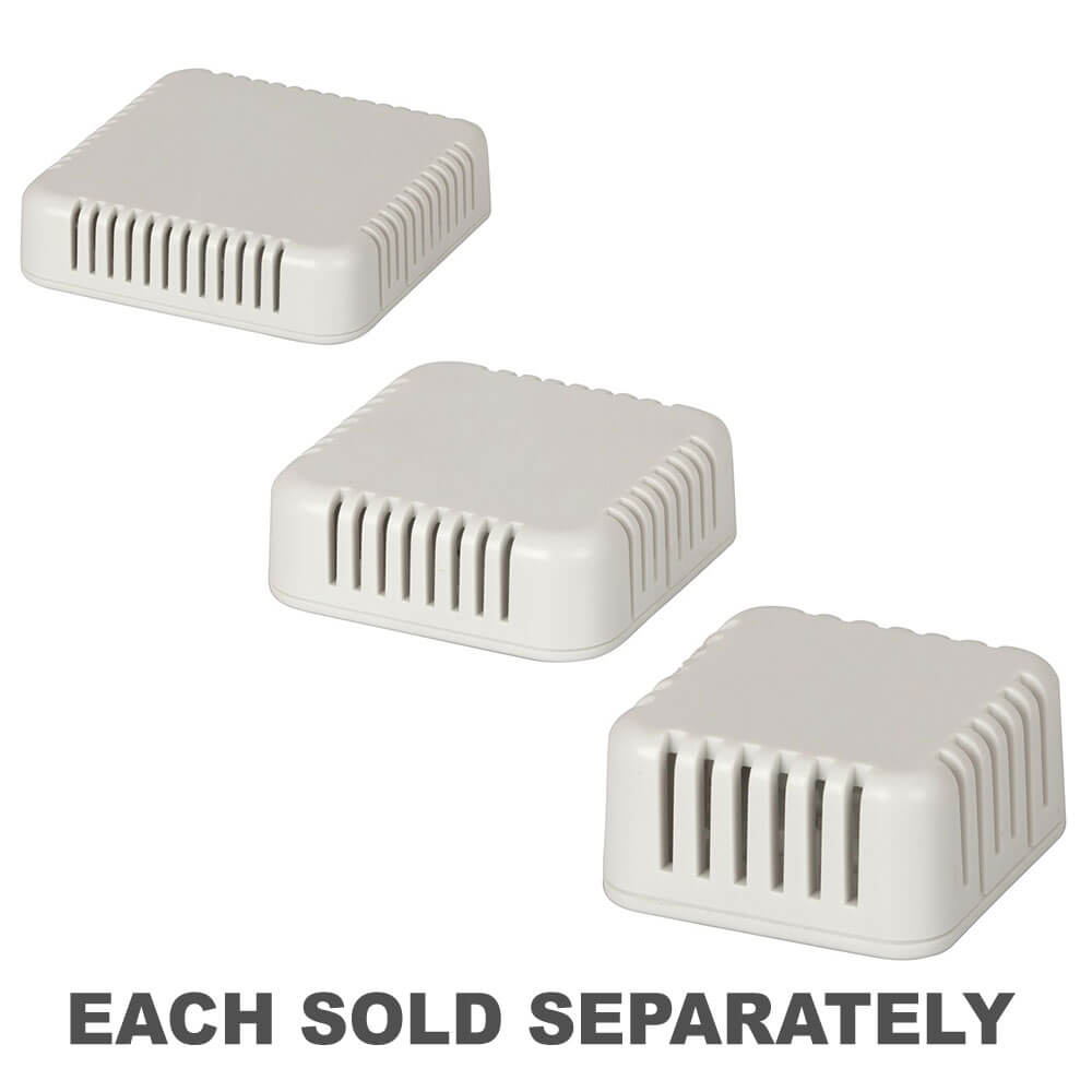 Boîte de boîtier en abdos à ventilation grise