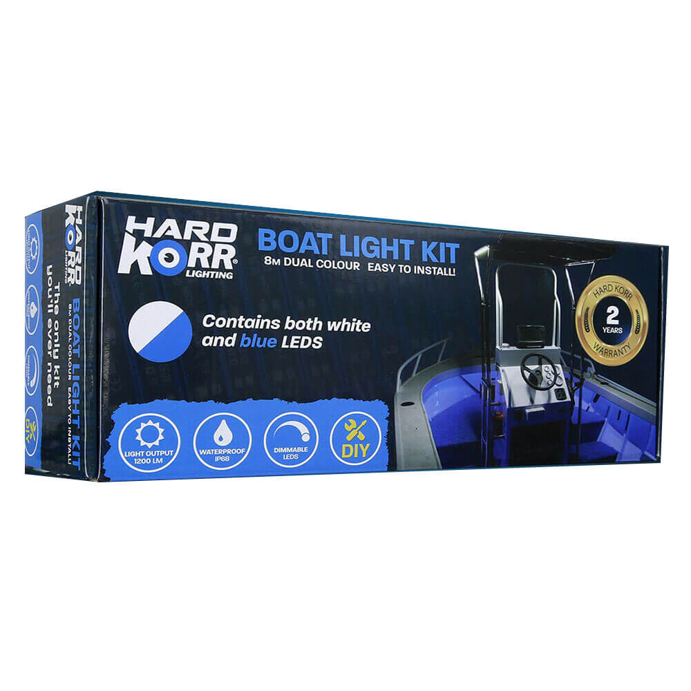 Korn Korr Boat Light avec des bandes et contrôleur RVB 10X