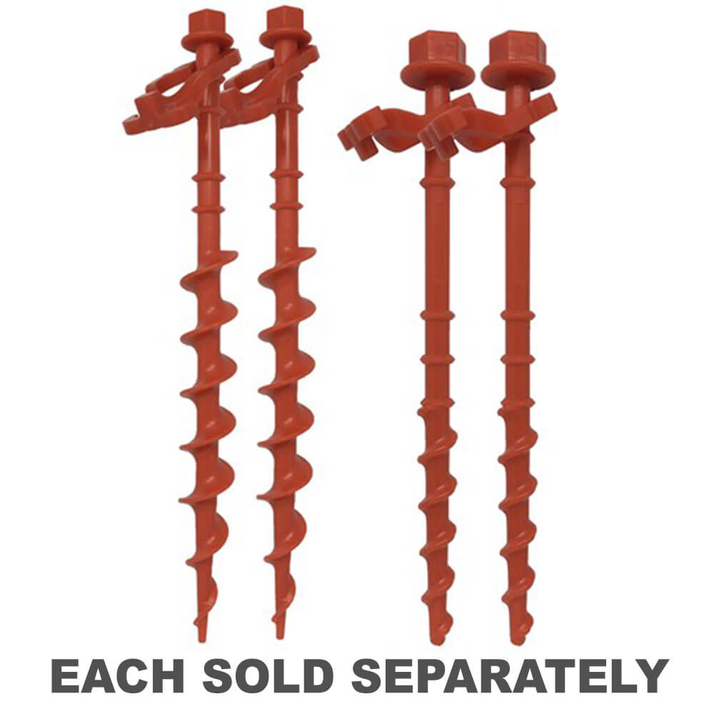 6 pots de tente en spirale Rovin Spiral