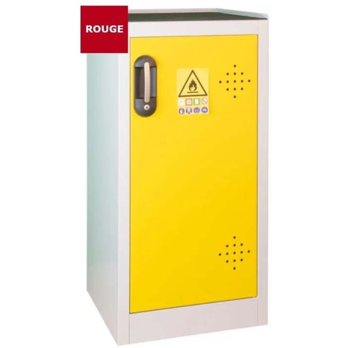 Armoire pour Produits dangereux rouge - 80 L TRIONYX AZ50R