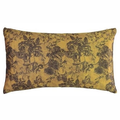 Coussin Décoratif Essenza Vivienne Sierkussen Ochre (30 x 50 cm)