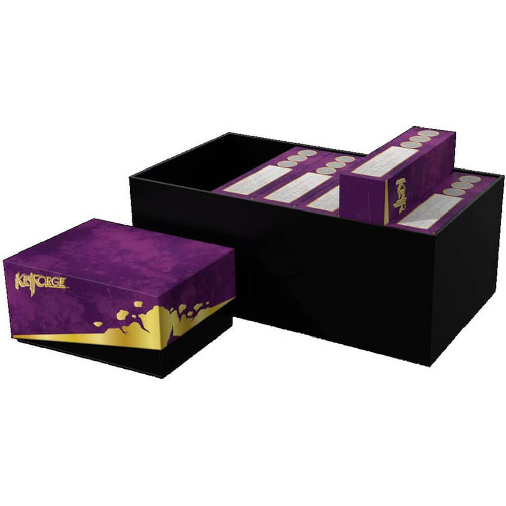 Keyforge Worlds Collide Premium Box Strategy Game