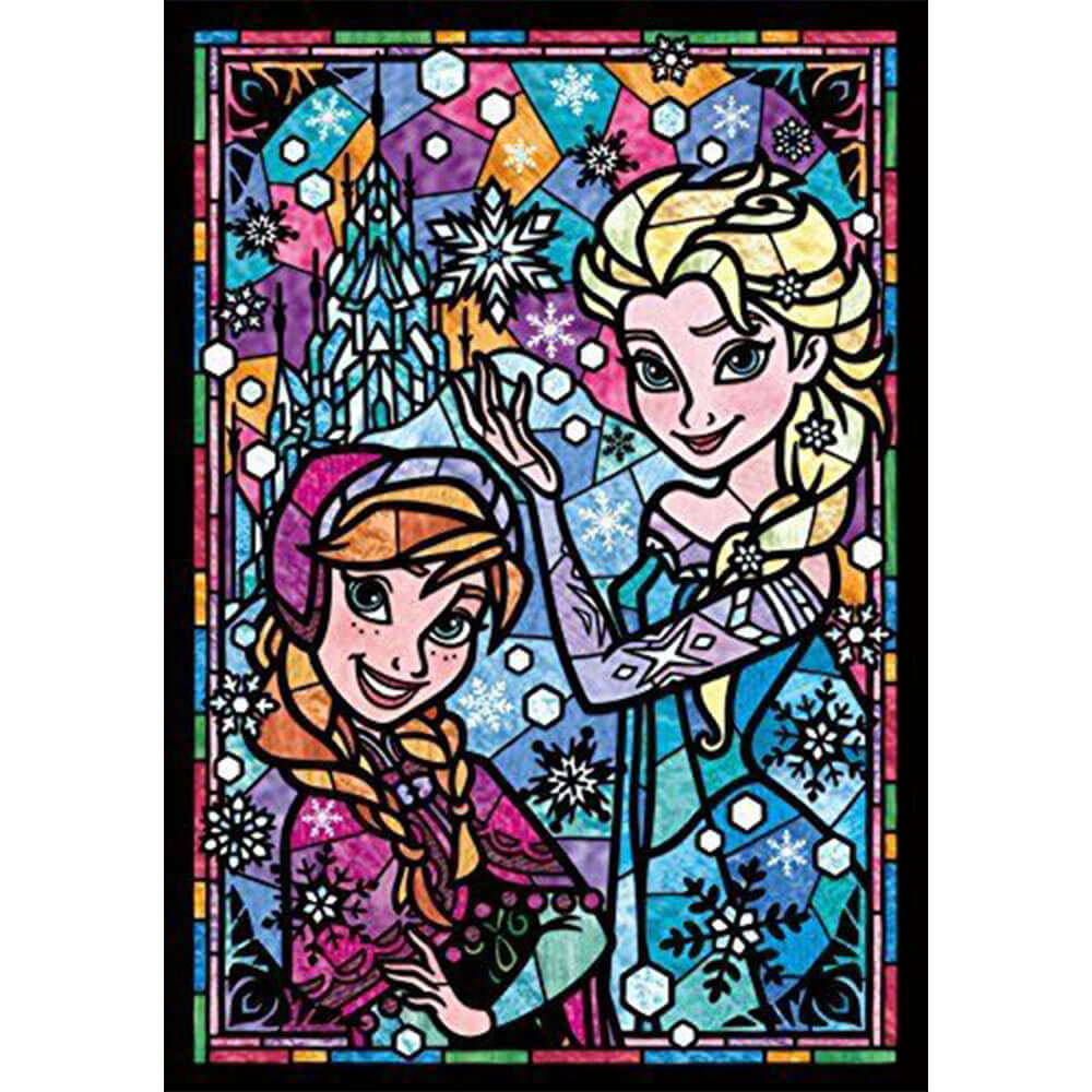 Tenyo Disney Frozen Anna & Elsa Trened Ving Puzzle (266)