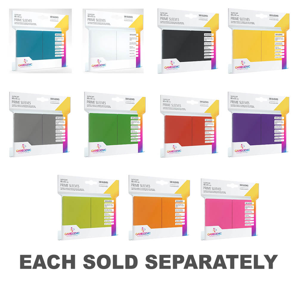 GameGenic Prime Card Sleeves (66 mm x 91 mm 100)