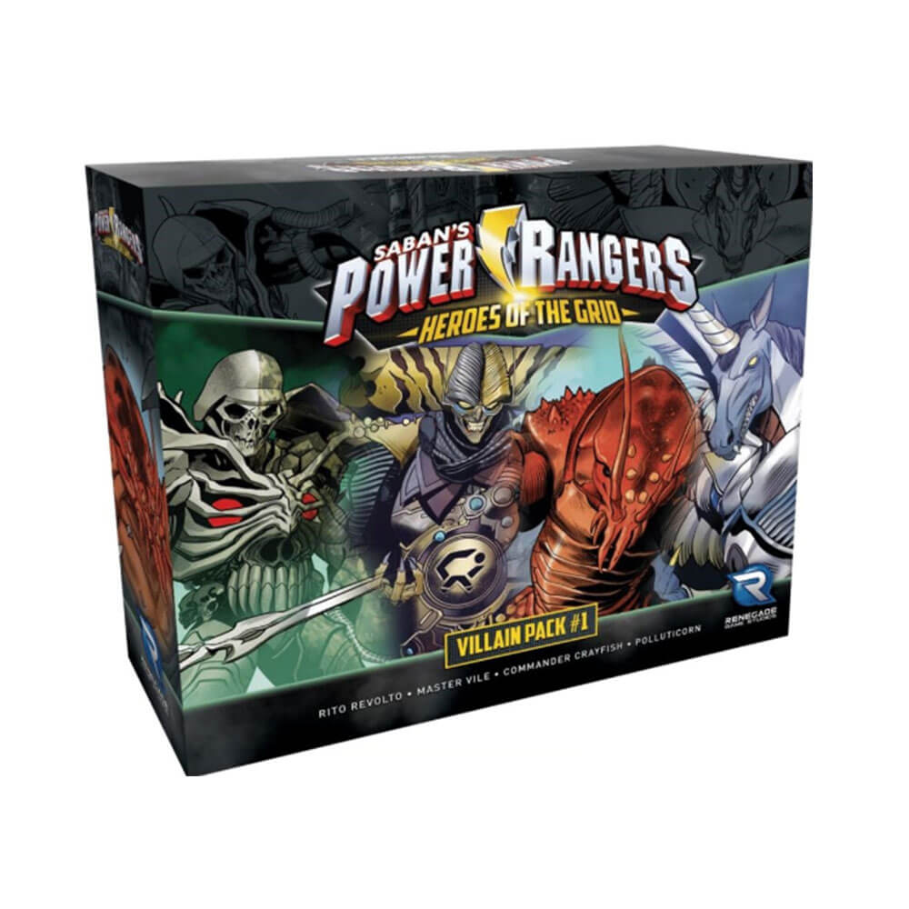 Power Rangers Heroes of the Grid Strategy Game méchant P1