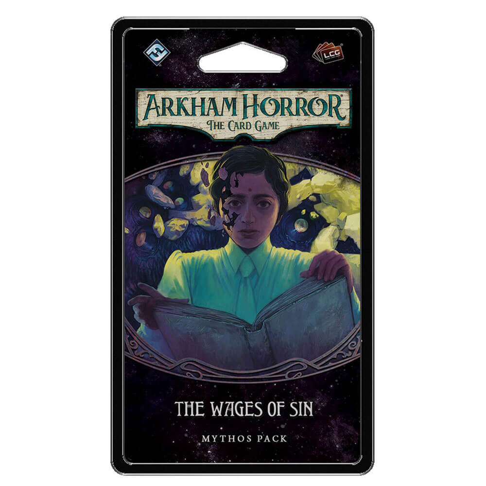 Arkham Horror les salaires du jeu de cartes Sin Mythos