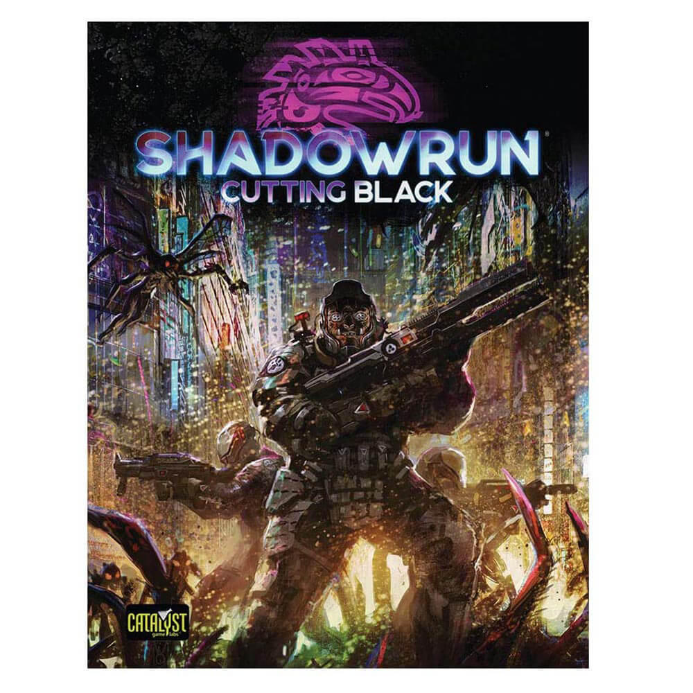 Shadowrun Role Play Game Cutting (noir)