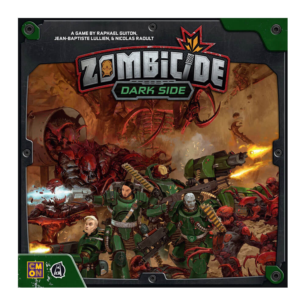 Jeu de plateau de latéraux nombres de l'envahisseur de zombicide