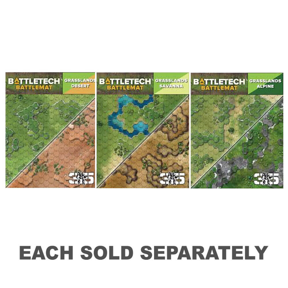 Battletech Battle Grasslands Mat