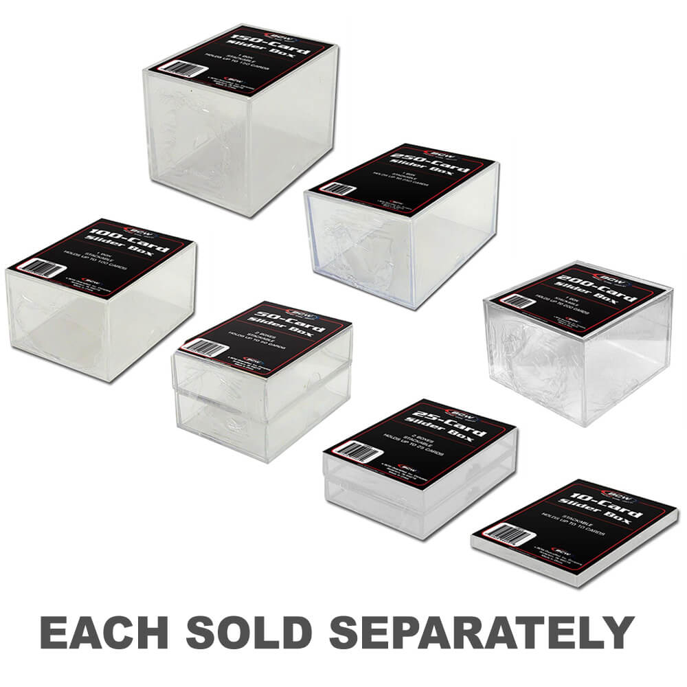 Boîte de curseur BCW 2 pièces