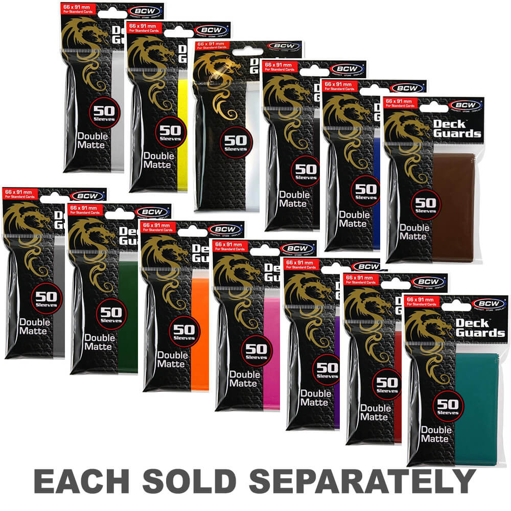 BCW Deck Protectors Standard (50 manches)