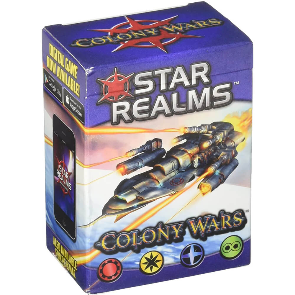 Game de conseil d'administration de Star Realms Colony Wars