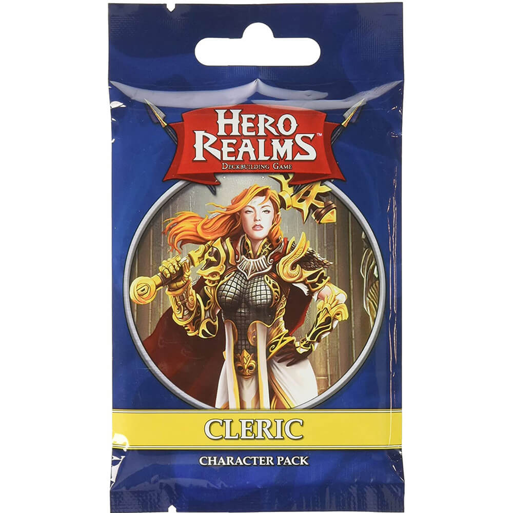 Jeu de carte de pack Cleric Pack Hero Realms