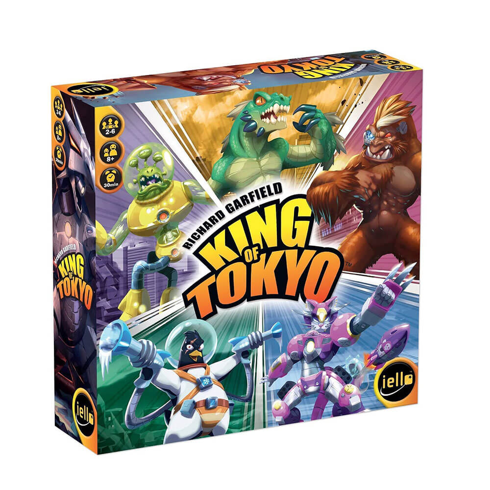 Jeu de conseil d'administration de King of Tokyo 2e édition