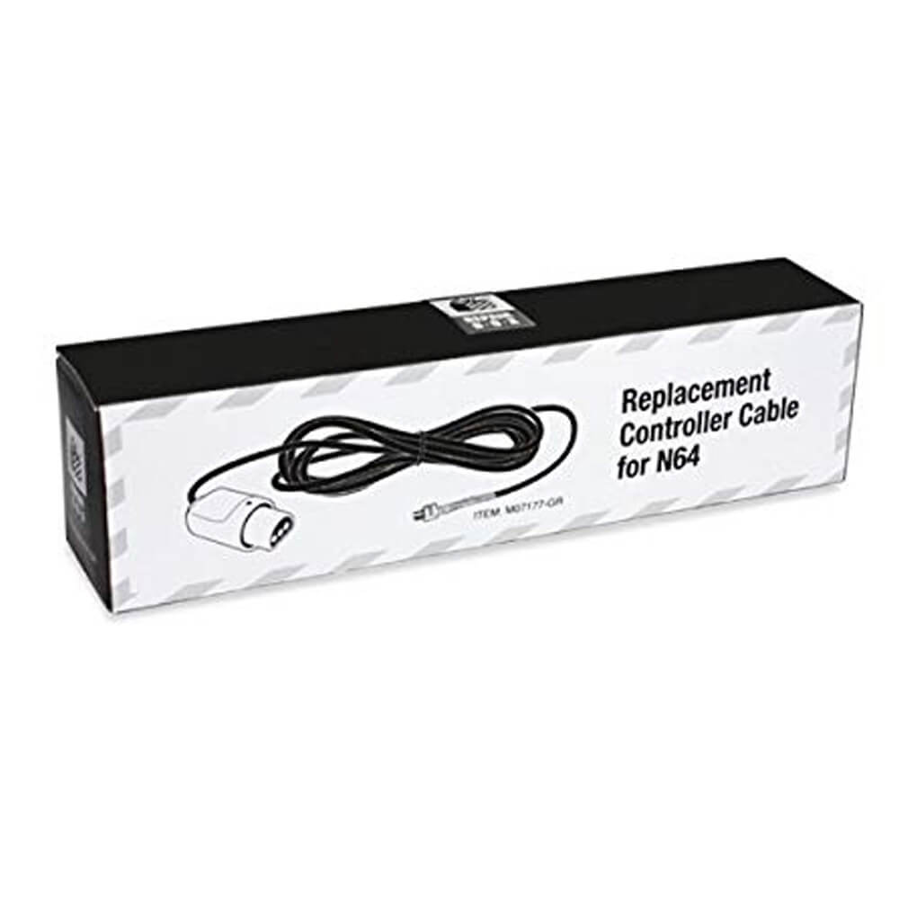 Câble de contrôleur de remplacement gris N64